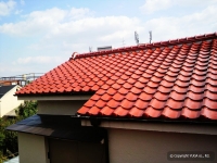 「屋根、葺き替えたの？」なんて言われそうなぐらいにリフレッシュした瓦！